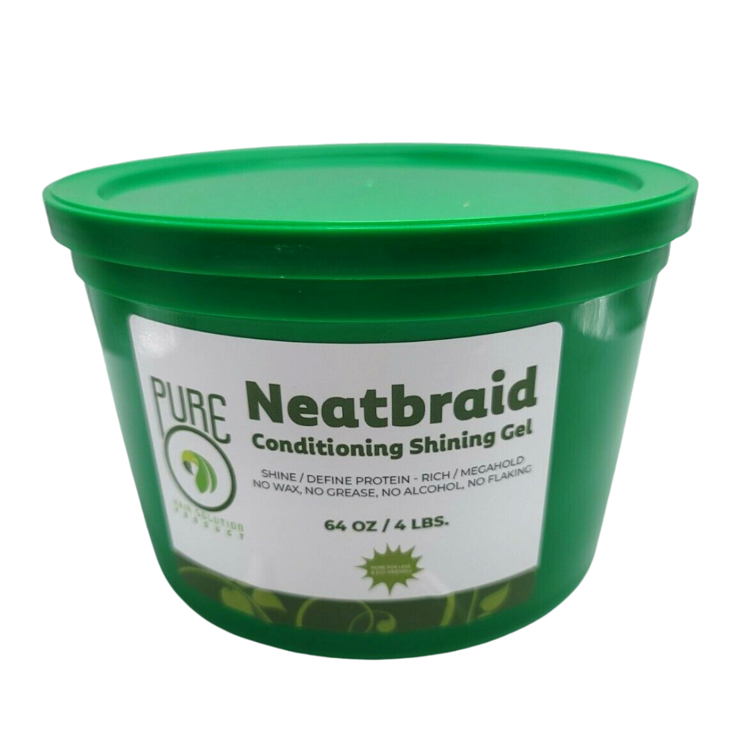 Pure O Neatbraid Conditioning Shining Gel 16 OZ - 6 Pack – Braid Universe